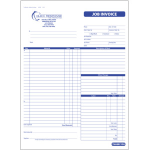 QRFP Job Invoice