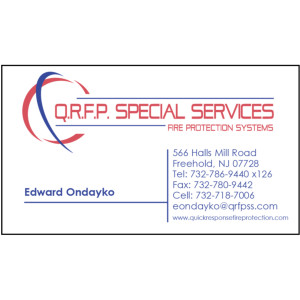 QRFP SS Business Card - Ondayko