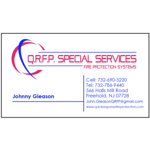 QRFP SS Business Card - Gleason