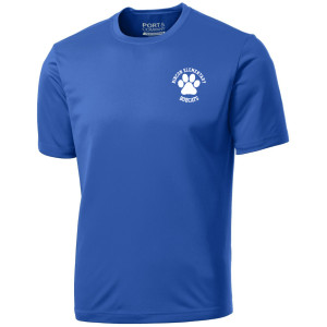 PC380 royal adult dri-fit tee