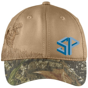 C820 - PORT AUTHORITY ® EMBROIDERED CAMOUFLAGE CAP.