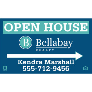18 x 30 Real Estate Sign -  Open House