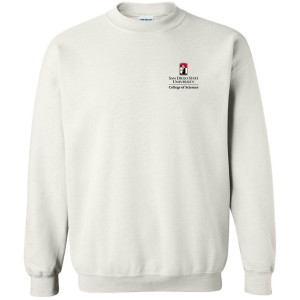 SDSU COS Crewneck Sweatshirt - White