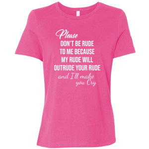 Don't Be Rude