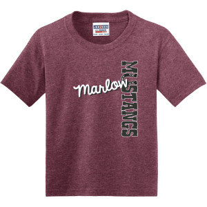 29B Vintage Heather Maroon YOUTH