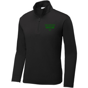 YST357 Black Youth 1/4 Zip