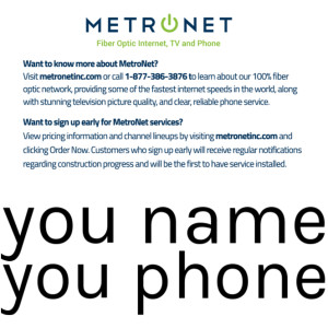 test flyer