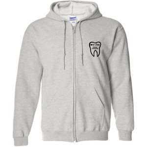 Full-Zip Hoodie Dental - Ash