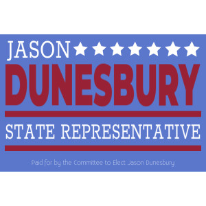 Big Campaign Sign, Political – 36 x 60 – Tags: elect, election, politics, state rep, state, state representative, representative, campaign