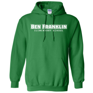 Ben Franklin Standard Hoodie - WHITE