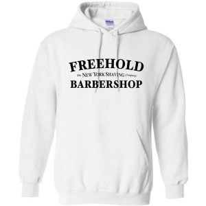 Freehold Barbershop Hoodie - White