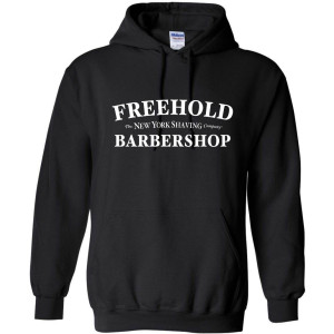 Freehold Barbershop Hoodie - Black