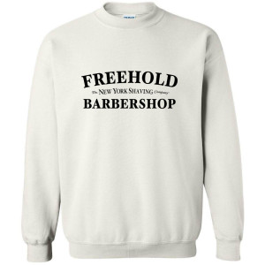 Freehold Barbershop Pullover - White