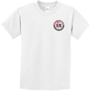 PC61Y White Uniform Tee Youth SS