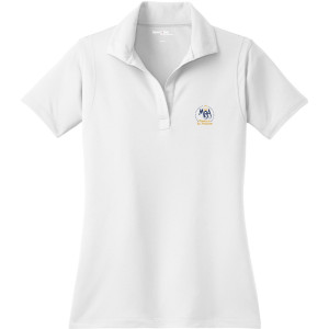 MBA Ladies' Sport Polo - White