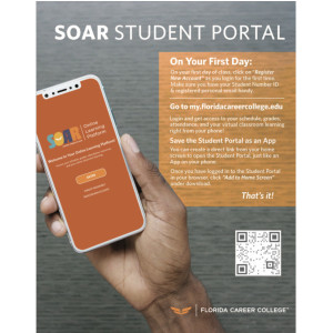 Soar Student Portal Flyer