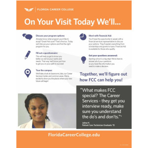 On Your Visit Flyer