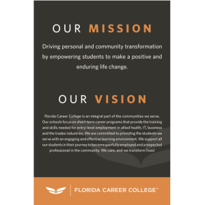 MISSION STATEMENT POSTER