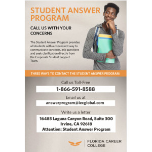 STUDENT ANSWER PROGRAM POSTER