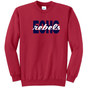 PC78 Red ECHS Rebels Sweatshirt