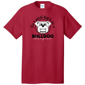 PC54 Red cotton short sleeve ADULT
