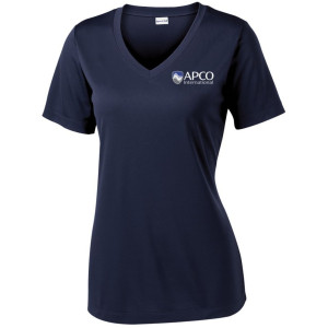 APCO - Ladies Competitor V-Neck Tee - LST353