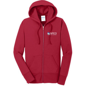 APCO - Ladies Core Fleece Full-Zip Hooded Sweatshirt - LPC78ZH