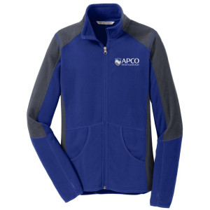 APCO - Ladies Colorblock Microfleece Jacket - L230