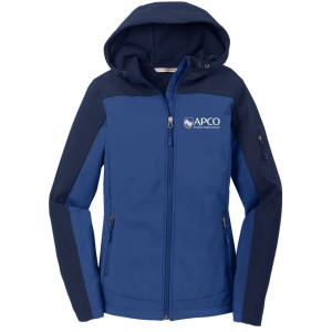 APCO - Ladies Hooded Core Soft Shell Jacket