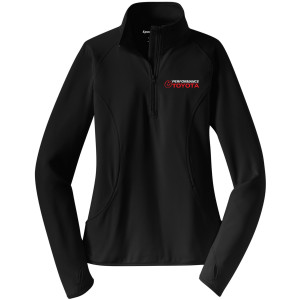 Performance Toyota - LST850 Sport-Tek® Ladies Sport-Wick® Stretch 1/2-Zip Pullover