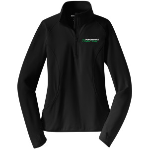 Performance Select - LST850 Sport-Tek® Ladies Sport-Wick® Stretch 1/2-Zip Pullover