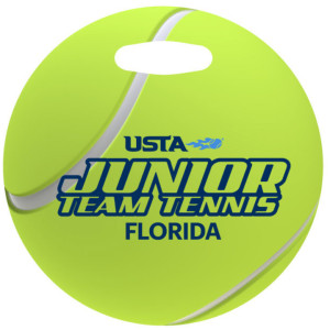 USTA Round Bag Tag