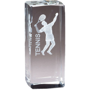 USTA 3D Crystal Tennis Player - CRY1217-CRY1297