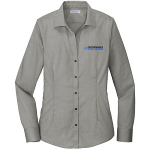 Performance Collision - RH250 Red House® Ladies Pinpoint Oxford Non-Iron Shirt