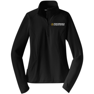 Performance Automotive Network - LST850 Sport-Tek® Ladies Sport-Wick® Stretch 1/2-Zip Pullover