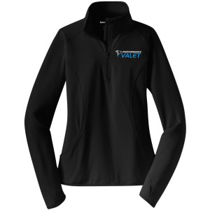 Performance Valet - LST850 Sport-Tek® Ladies Sport-Wick® Stretch 1/2-Zip Pullover