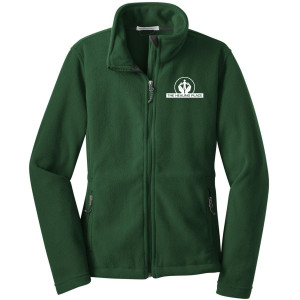 Port Authority ® Ladies Value Fleece Jacket L217 (White Logo)