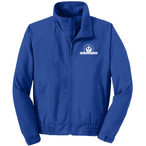Port Authority® Lightweight Charger Jacket J329 (White Logo)