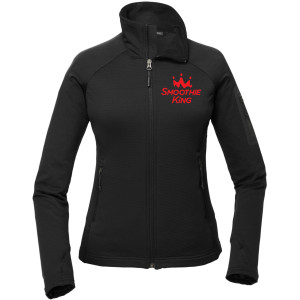 The North Face ® Ladies Mountain Peaks Full-Zip Fleece Jacket NF0A47FE (Red)