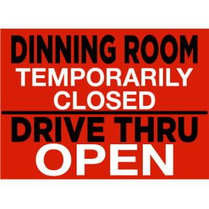 18×24 Yard Sign Restaurant 7