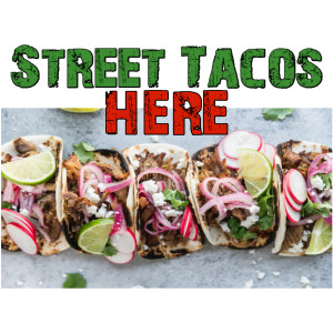 18×24 Yard Sign Restaurant 9