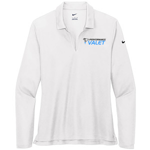 Performance Valet – NKDC2105 Nike Ladies Dri-FIT Micro Pique 2.0 Long Sleeve Polo