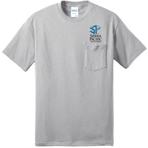 PC55P - Port & Company® Core Blend Pocket Tee