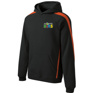 Sport-Tek® Sleeve Stripe Pullover Hooded Sweatshirt - ST265 (White Logo)