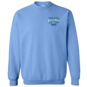 PCHS SPIRITWEAR DAD emb on Adult Unisex crewneck sweatshirt