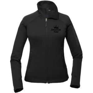 The North Face ® Ladies Mountain Peaks Full-Zip Fleece Jacket NF0A47FE (Black)