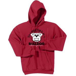Adult Cotton Red Hoodie