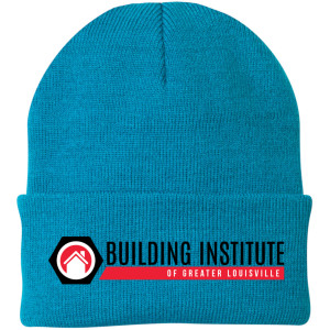 Building Institute - Port & Company® – Knit Cap - CP90 (Black Logo)
