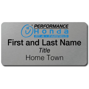 Performance Honda - Name Tag