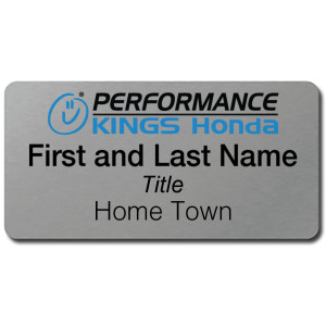 Performance Kings Honda - Name Tag